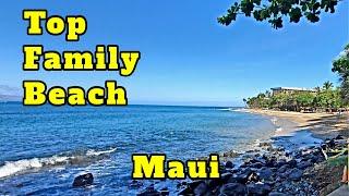 Top Family Beach Maui. Best Beach For Families West Maui. Part 1