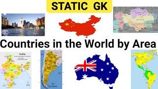 Largest Country In The World By Area Wise | Top 10 Country In The World | Area Wise Largest Country