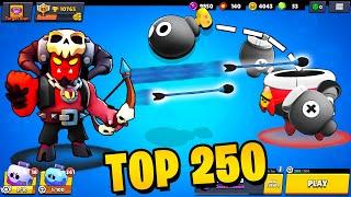 TOP 250 FUNNIEST FAILS IN BRAWL STARS // WORLD RECORD