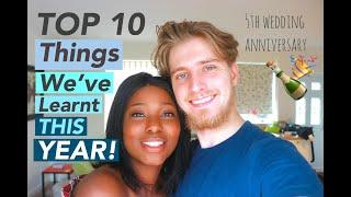 TOP 10 THINGS WE'VE LEARNT AFTER 5 YEARS OF MARRIAGE