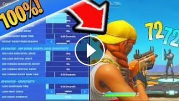CHANGE This SETTING for PERFECT AIM! BEST Fortnite ...