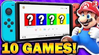 The 10 BEST Nintendo Switch Games YOU Never Heard Of!