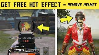 Get free hit effect in pubg mobile | top tricks pubg mobile |