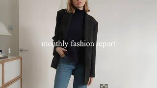 Monthly Fashion Report | January 2020 | Lizzy Hadfield