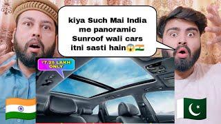 Top 10 Cheapest Cars With Panoramic Sunroof In India | Shocking Pakistani Reaction |