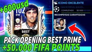 Road to BEST GRL 102 icono prime  | Gastando +50.000 FIFA POINT, Mas de 600 DOLARES | FIFA 21 MOBILE