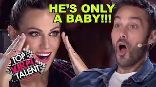 HE'S ONLY A BABY! Got Talent Judges ARE SHOCKED By How Talented This Baby Drummer Is! MUST WATCH!