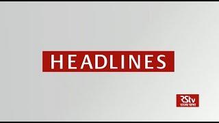 Top Headlines (English - 9:30 am)