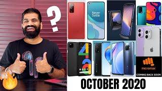 Top Upcoming Smartphones - October 2020