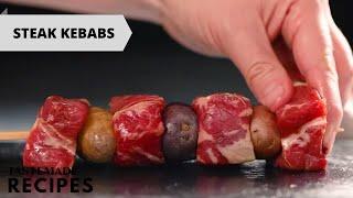 The Perfect Food Combination: Steak and Potato Kebabs!