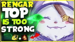 HOLY!! RENGAR TOP IS TOO STRONG - CLIMB OUT OF LOW ELO FAST!?