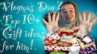 Vlogmas Day 7 My Top 10 gifts ideas for Him!