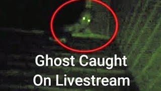 Ghost Caught on Livestream Video | Ghost Caught on Camera in Haunted Church