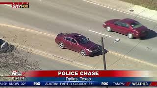 POLICE CHASE In Dallas, Texas