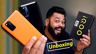 iQOO 3 Unboxing and First Impression ⚡⚡⚡ 5G and SD 865 Gaming Monster!