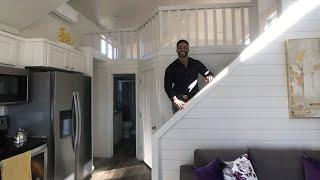 FARMHOUSE tiny home fits TWO KING SIZE BEDS