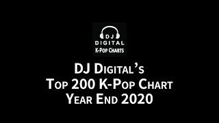 DJ Digital's Top 200 K-Pop Chart - Year End 2020 (Amended Version)