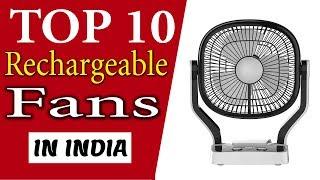 Top 10 Best Rechargeable Fans In India 2020 With Price