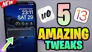 Top 5 AMAZING Must Have Cydia Tweaks For iOS 13-13.3 Unc0ver Jailbreak!