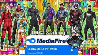 After Update VIP Glitch Pack V22 FF (OB26)⚡❗VIP new costume ff vgr fury gaming