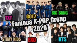 The Top 10 Most Popular BoyBand Group / Most Famous K-pop Group 2020