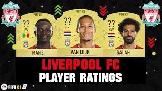 FIFA 21 | LIVERPOOL FC PLAYER RATINGS! 