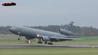 Prestwick Airport - 1st Military movement of the 2020s US Air Force KC10A Extender 01/01/2020