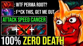 UNBELIEVABLE Attack Speed Troll Warlord Solo Diving With No Fear Still Nobody Can Finish Him Dota 2