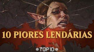 TOP 10 piores criaturas lendárias do Magic! E são piores do que você pensa!