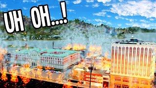 Fighting Fire, Making Money & Solving Education Problems in Cities Skylines!