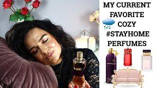 MY TOP 10 COZY STAY AT HOME PERFUMES - SCENTS I CURRENTLY WEAR AT HOME | PERFUME COLLECTION 2020
