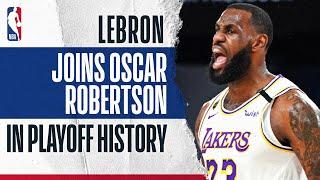 LBJ's Historic First 10 Games Of The Playoffs 