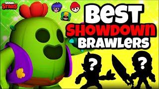 TOP 10 BEST Brawlers In Showdown! - Brawler Tier list - Brawl Stars
