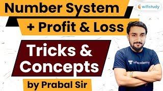 Number System, Profit & Loss Tricks & Concepts | Maths by Prabal Sir