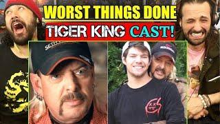 Top 10 WORST THINGS DONE By The CAST of TIGER KING - REACTION!!!