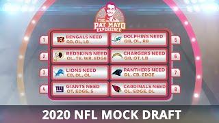 2020 NFL Mock Draft Results — Part One: Picks 1-16, Virtual Draft Issues, Teams Trading Up