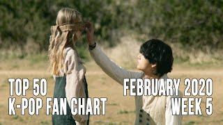 Top 50 K-Pop Songs Chart - February 2020 Week 5 Fan Chart