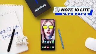 Galaxy Note 10 Lite Unboxing & Giveaway - Lite in Name Only!