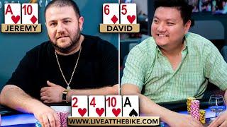 He’s OWNING the Table then DISASTER HITS ♠ Live at the Bike!