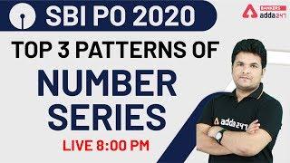 Top 3 patterns of number series For SBI PO