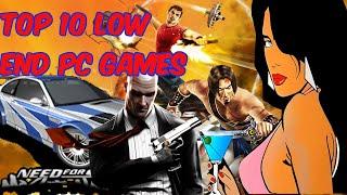 Top 10 Low End Pc Games || Games With Minimum System Requirements || GamersPort