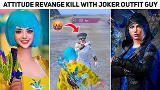 Attitude Revange Kill With Joker Outfit Guy 