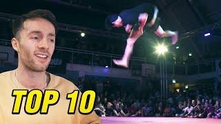 THE TOP 10 ICONIC MOMENTS IN TRICKING HISTORY!