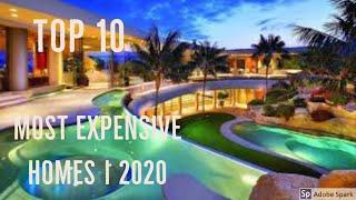 TOP 10 MOST EXPENSIVE Homes | 2020 |  most amazing top 10 real estate | fine living