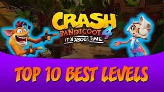 Top 10 BEST LEVELS from Crash Bandicoot 4: It's About Time