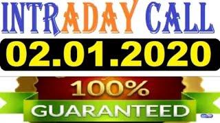 IntraDay Top 3 Jackpot Call 02.01.2020 || intraday tips || best stock for 2019..