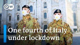 Coronavirus: Italy puts millions under quarantine | DW News