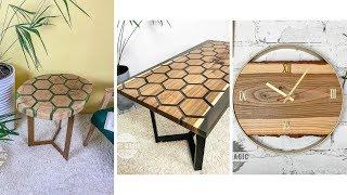 Epoxy Resin River Table MAKING FULL PROCESS 10 IDEAS with epoxy resin WOODworking projects