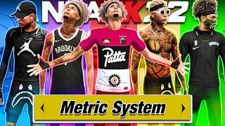 TOP 5 BEST *METRIC SYSTEM* BUILDS ON NBA 2K22 CURRENT GEN