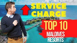 Top 10 Highest Paid Service Charge in Maldives August 2021